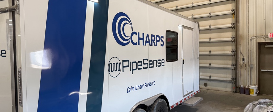 Charps And Pipesense Will Deliver On Site Testing Activities Through Mobile Pressure Test Trailers