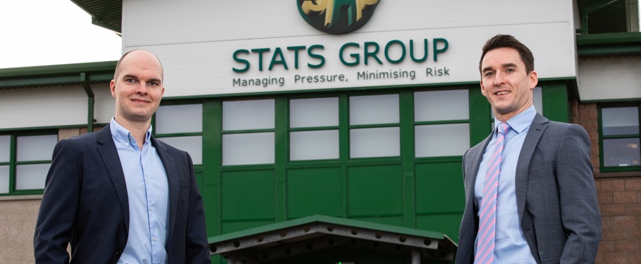 STATS Group Chief Operating Officer Steven Byers (left) and Director of Operations Gary McDowall .jpg