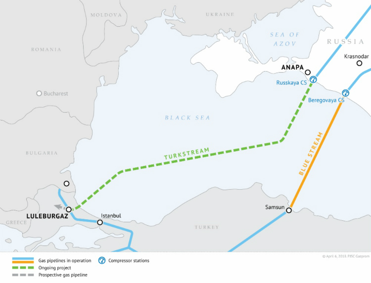 TurkStream Pipeline Map